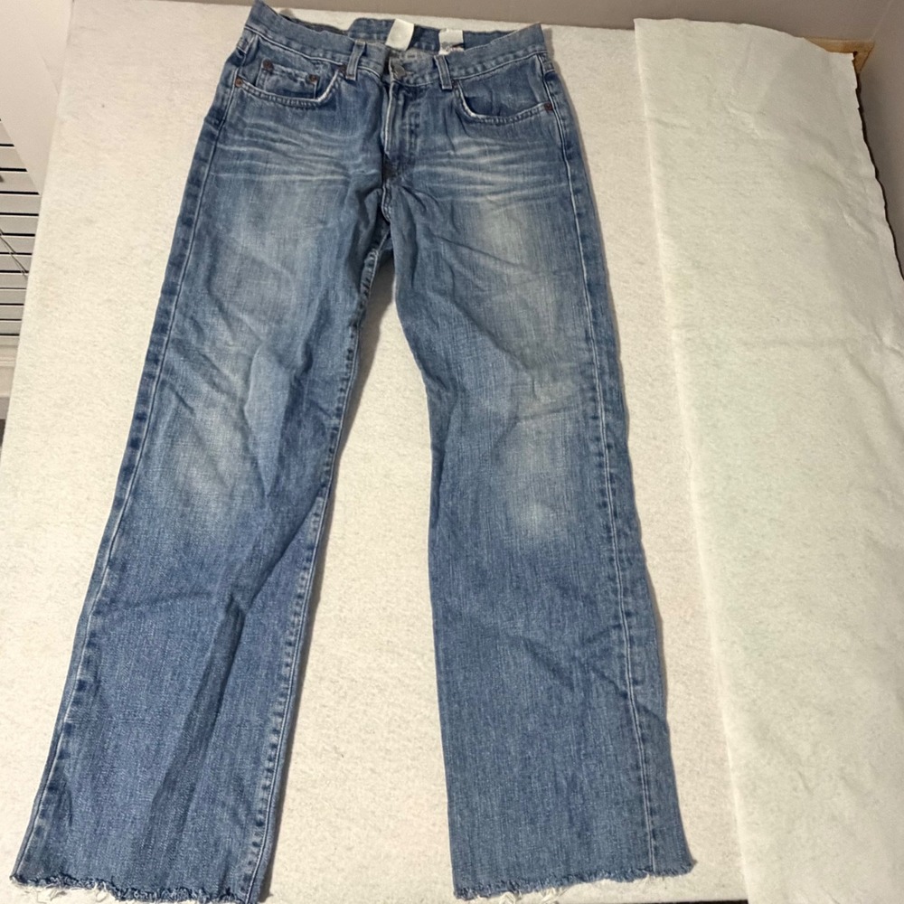 Lucky Brand Dungarees American Classic Blue Straight Leg Jeans USA Made 10/30
